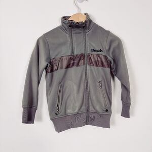 Bench Boy's Zip Up Camo Sweatshirt in Green Size 5 6 Years Old Gorpcore Sporty